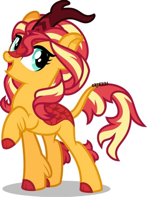 Kirin Sunset Shimmer By Orin331 My Little Pony Drawing Pony My