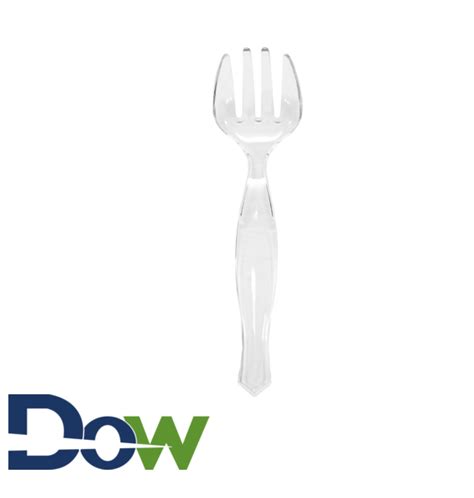 8 12 Clear Disposable Ps Plastic Serving Fork 72case