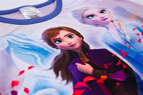 Official Girls Disney Frozen Ii Pyjama Anna Elsa Olaf Premium Pjs