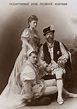 Princess Alix of Hesse with her father Louis IV Grand Duke of Hesse and ...