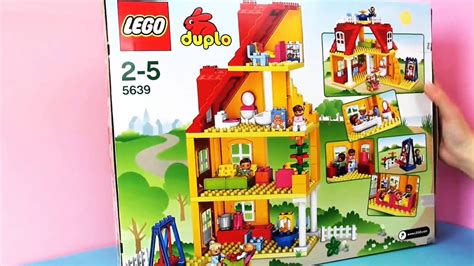 Familienhäuser aus lego® duplo anbei eine kleine selbst diese große box voller bunter steine regt die fantasie und kreativität der kinder an! DUPLO Ville Familienhaus LEGO - Vorstellung - YouTube
