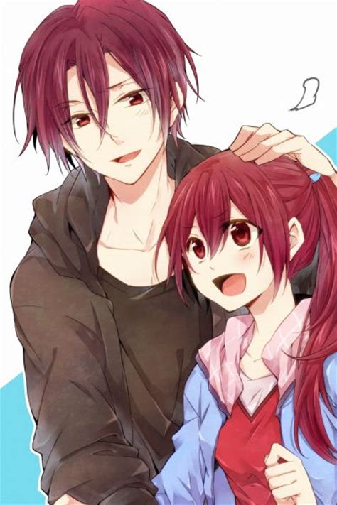 But then again, anime does tend to blur the line in between the two. 45 best images about ♡matsuoka rin & matsuoka kou♡ on ...