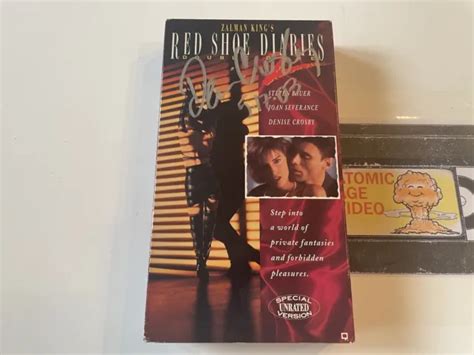 RED SHOE DIARIES double Dare VHS érotique non daté signé par Denise Crosby EUR PicClick FR