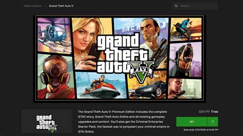 Gta Available For Free On Epic Games Store How To Download India Tv