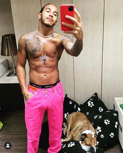 Lewis Hamilton Shirtless 4 Photos The Male Fappening