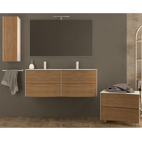 Dal 1971 bmt bagni produce una vasta gamma di mobili arredo bagno, diversi in stile e finiture, sia mobili bagno semplici che quelli più particolari e di design. Mobile bagno sospeso Safari2 doppio lavabo cm 120 con ...