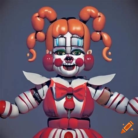 Circus Baby Animatronic From Fnaf On Craiyon