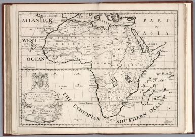 Negroe land | european map. Jungle Maps: Map Of Africa In 1700