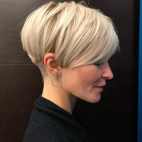 This haircut is all about shapes. 140+ Best Pixie Haircuts For Women 2019