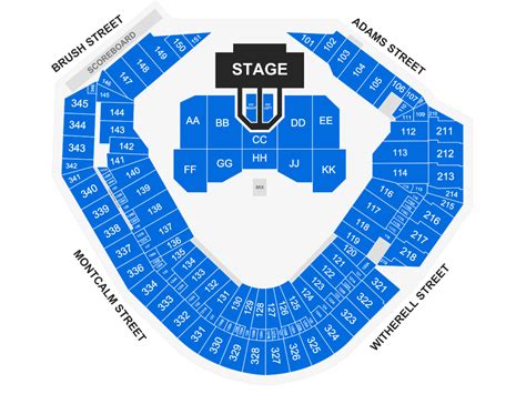 Comerica Park Detroit Mi Tickets 2024 Event Schedule Seating Chart