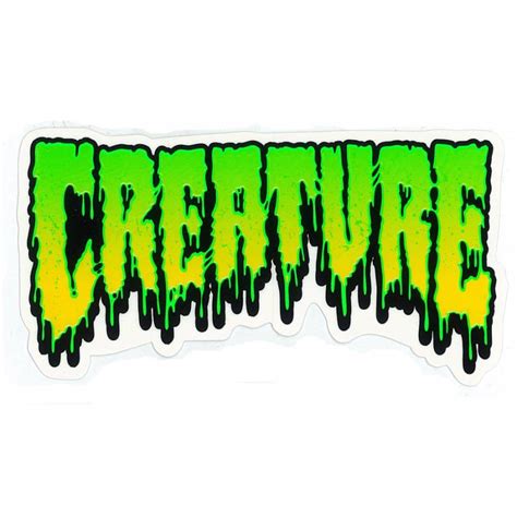 Creature Skateboards Creature Toxic Sticker Creature Skateboards From