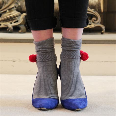 How To Wear Socks With Heels Glamour