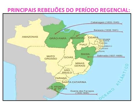 Brasil Império Período Regencial 1831 1840