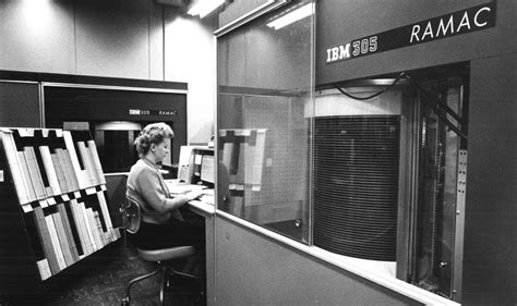 On This Day In 1956 Ibm Introduces The Ramac 305 1st Commercial