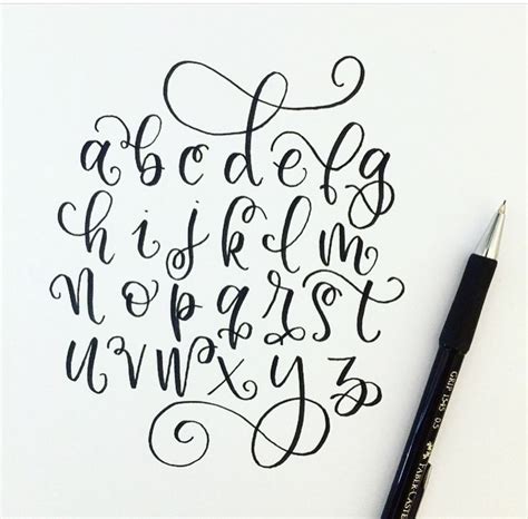 Handlettering Alphabet Handlettering Handlettering Quotes