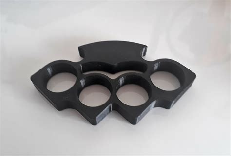 Stl File Brass Knuckles Steel Knuckles・model To Download And 3d Print