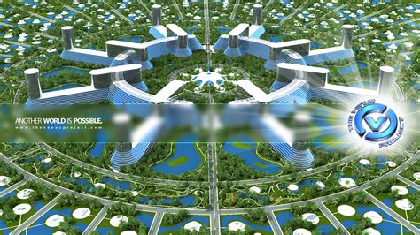 The Venus Project Circular City 3 By Carbonism On Deviantart
