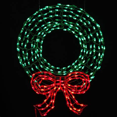 Celebrations 4407096uac Christmas Decoration Led Wreathbow Metal 280