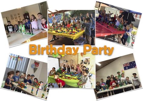 Birthday Parties Children Photo Collage Bricks 4 Kidz Karrinyup Perth
