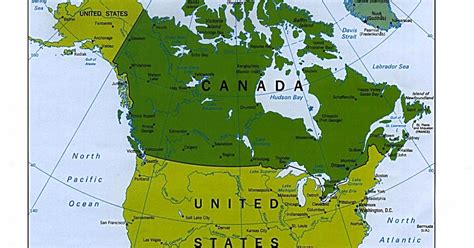 Mapa Mundo Canada Mapa Regi O