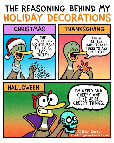 Holiday Decorations Fowl Language Comics Holiday Humor Christmas