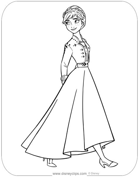 Elsa created the palace using her magical snow powers. Anna Frozen Coloring Pages - Coloring Home