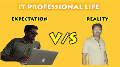It Professional Life Expectations Vs Reality Comedy Fun Video 2019