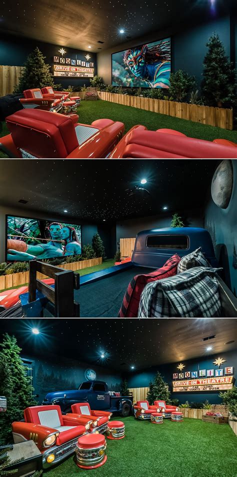 Movie theaters in massachusetts have only recently begun to reopen in earnest, albeit at significantly reduced capacity. Awesome drive-in themed home theater in an Orlando ...