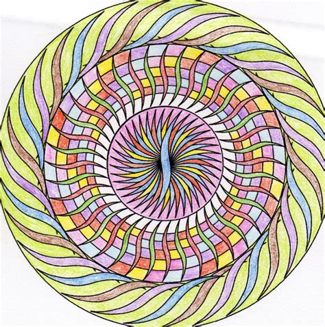 Mandala In Perpetual Motion Mandalas With Geometric Patterns 100