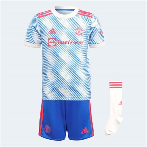 Adidas Manchester United Away Mini Kit 2021 2022 Latvia