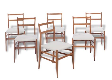 6 chaises | Selency | Chaise de salle à manger, Tissu blanc, Mobilier de salon
