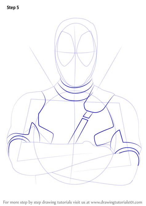 In the beginning stages, don't press down too hard. Learn How to Draw Deadpool (Deadpool) Step by Step ...