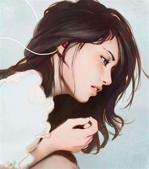 ღthe Woman İllustrationsღ Digital Art Girl Anime Art Girl Anime Art