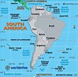 Political Map of South America - Worldatlas.com