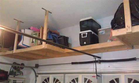 The ceiling is already drywalled so i don't have access to the beams in the ceiling. Build Wood Garage Storage | Beginner Woodworking Project ...