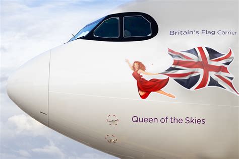 Virgin Atlantic Reveals Queen Of The Skies Aircraft In Honour Of