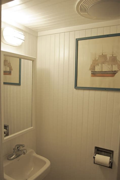 Seaside Shelter Did You Just Size Me Up Beadboard Bathroom