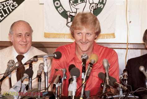 Larry Bird Drafted By Red Auerbach Retroseasons