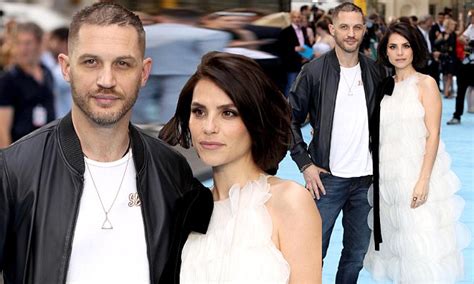 Tom Hardy Cosies Up To His Wife Charlotte Riley At London Premiere