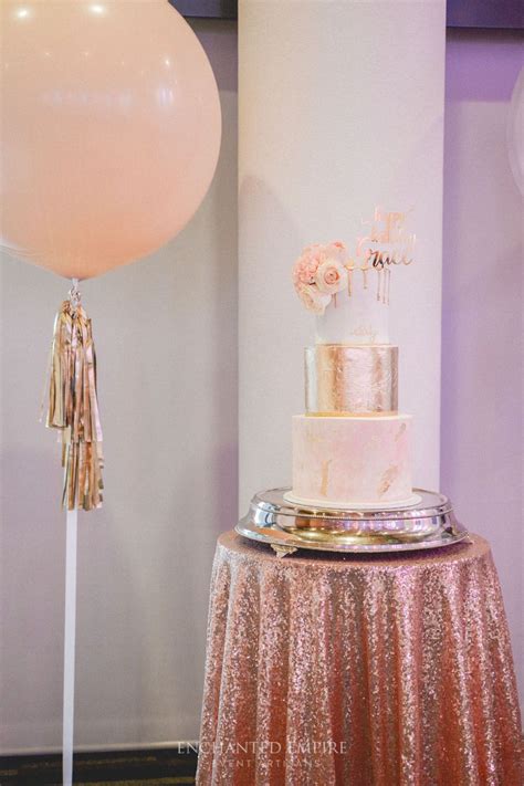 Turning 16 is such a huge milestone for teenagers! Elegant 60th Birthday Celebration in 2020 | Pink, gold decorations, Wedding cake roses, Rose ...
