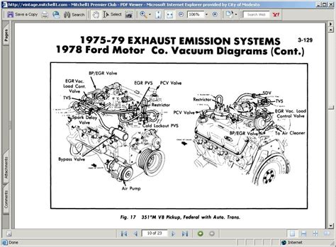 1977 Ford F 150 Vacuum Diagram 351 Engine Diagram Database