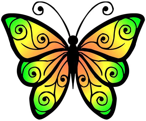 Colorful Butterflies Images Free Download On Clipartmag