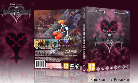 viewing full size kingdom hearts hd 1 5 remix box cover
