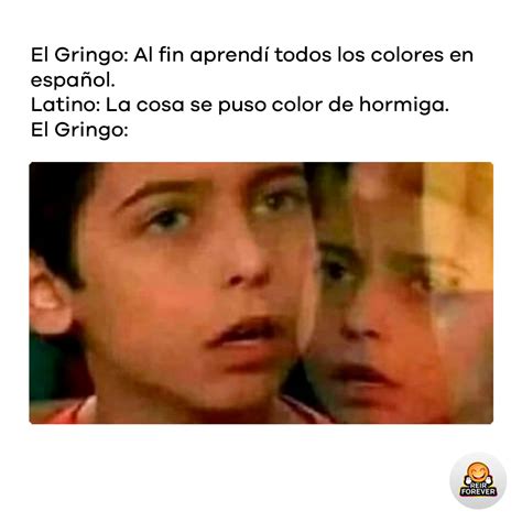 El Gringo Al Fin Aprendí Todos Los Colores En Español Latino La Cosa