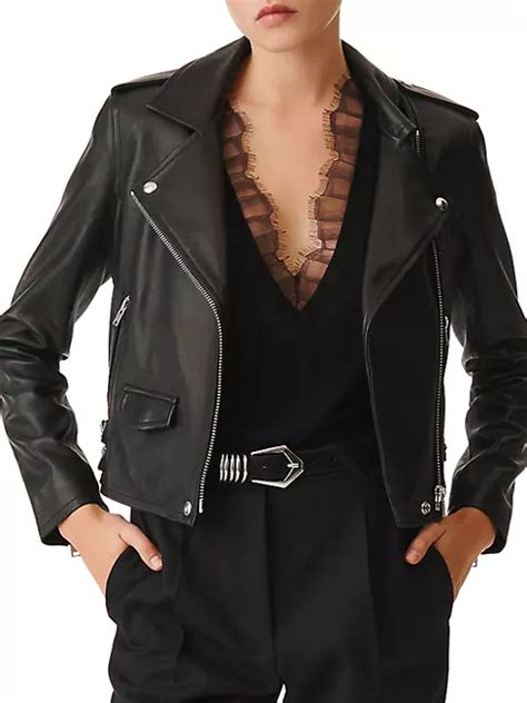 Shop Iro Ashville Leather Jacket Saks Fifth Avenue