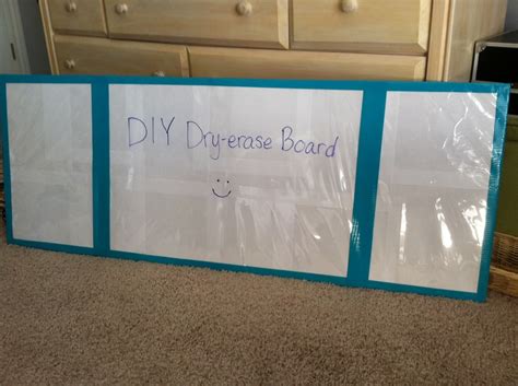 Pin By Hillary Walsh Harpold On Diycrafts Diy Dry Erase Board Clear