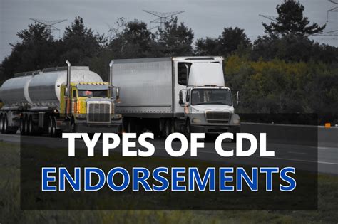 Cdl Endorsements The Complete Guide Freightech Inc