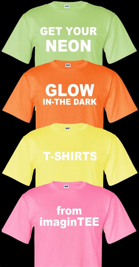 Glow In The Dark T Shirt Ideas Latest Tik Tok Trend Online Shops For