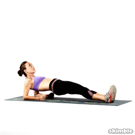 Reverse Elbow Plank Exercise How To Workout Trainer By