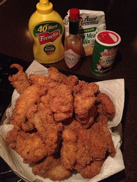 We like to fry our fish in cornmeal for a crispy crust, every time. Pin by Dee Brumit on YUMMY | Catfish recipes, Fish recipes ...